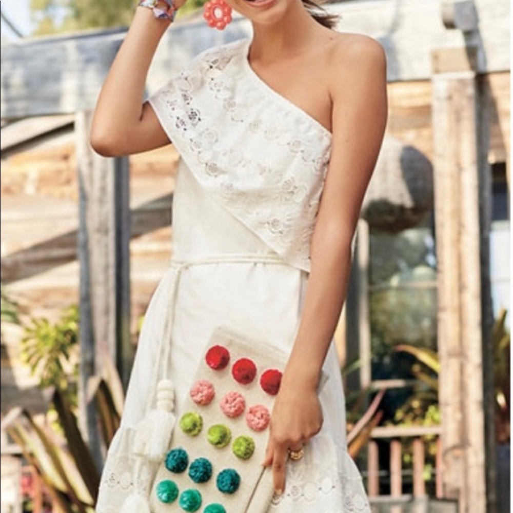 Stella & Dot Off Shoulder Cora dress